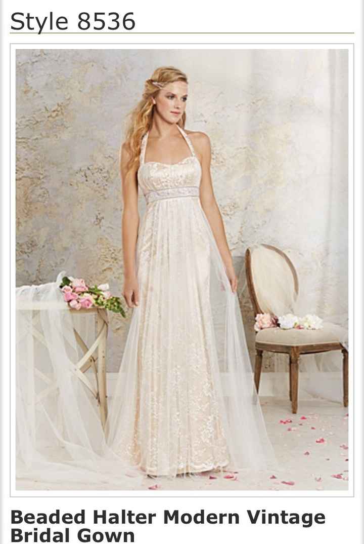 Who designed your dress?