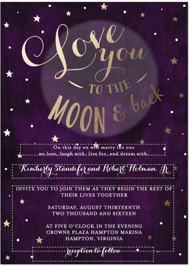 Invitations.... let's see them!