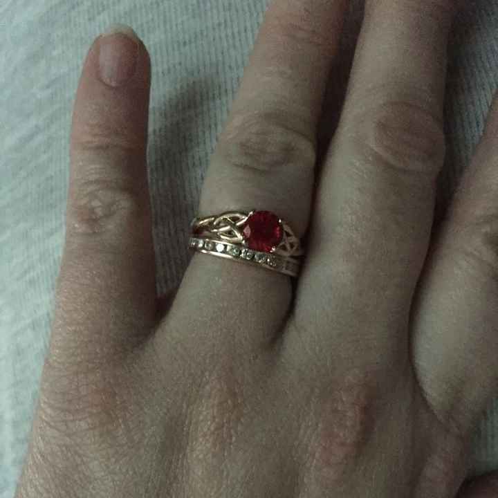 Wedding bands...check!