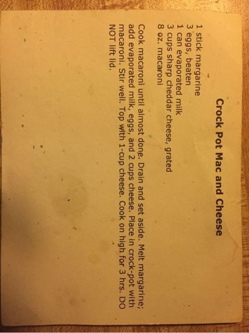 In the name of restoring positivity - recipe shower!