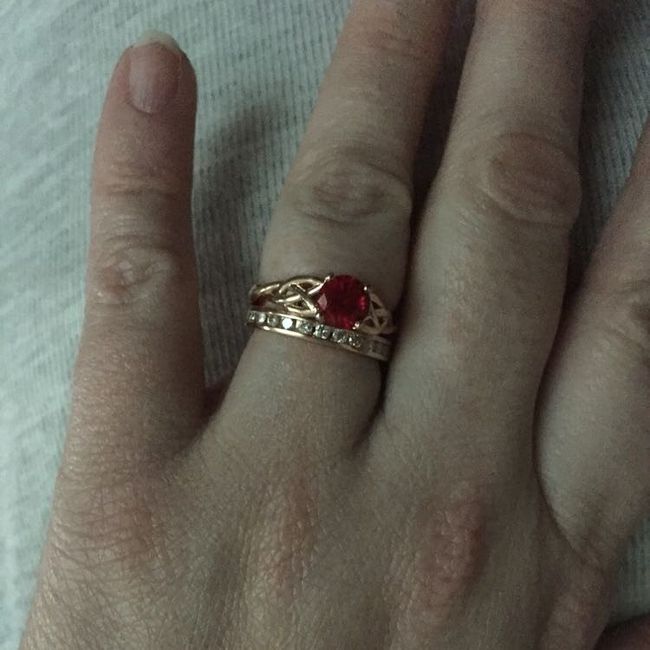 Wedding bands...check!