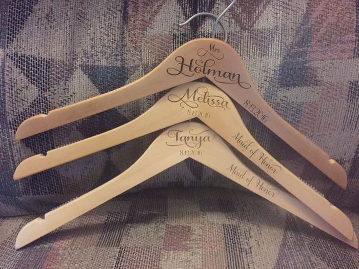Show Me Your....Bridal or Bridal Party Hangers!