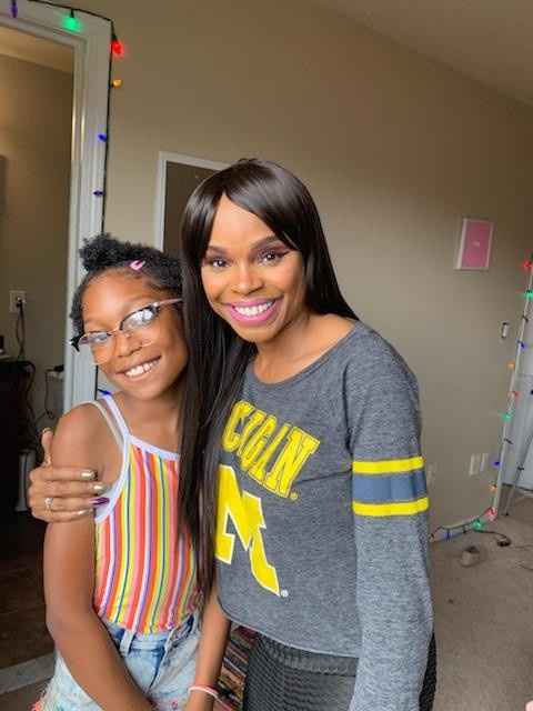 My lil make up trial - 5