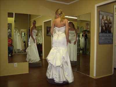 White or Diamond White?- Maggie Brides