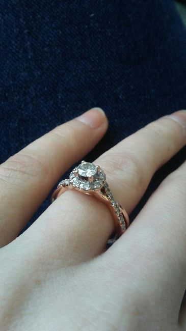 Lets see those beautiful engagement rings