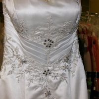 White or Diamond White?- Maggie Brides