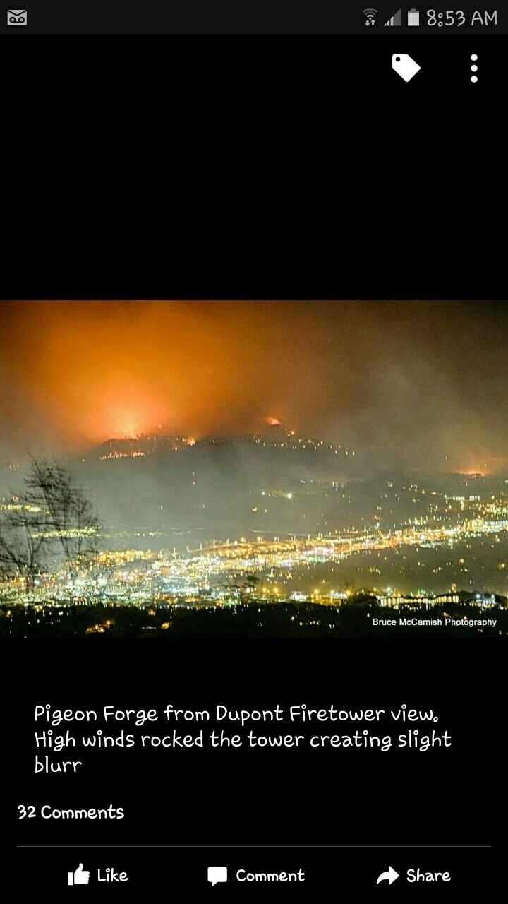 NWR: Gatlinburg Wildfires