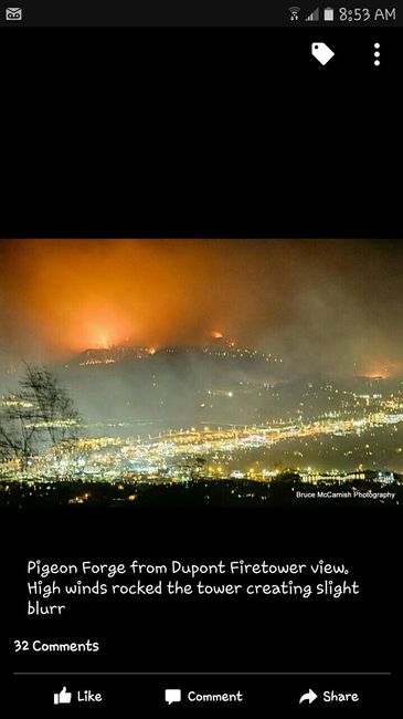 NWR: Gatlinburg Wildfires