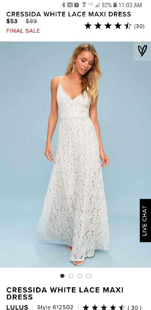 Rehearsal dinner or Wedding Shower Dress help! - 1