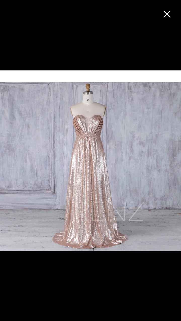 one out of nine of the dresses