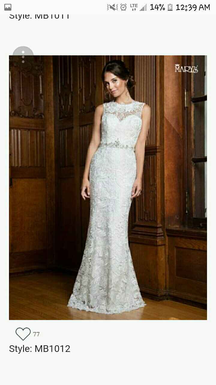  Worried about dress - 1