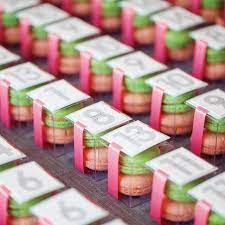 Edible escort cards: ideas 7