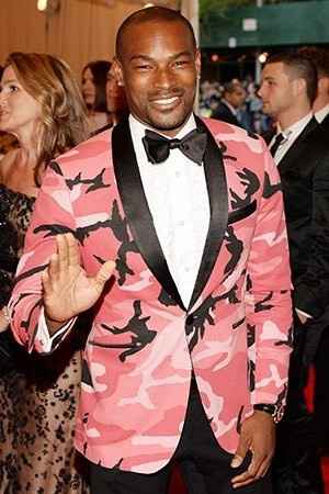 Camo tux at the NFL Draft