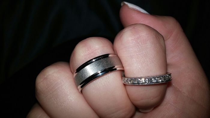Let me see your...wedding bands!
