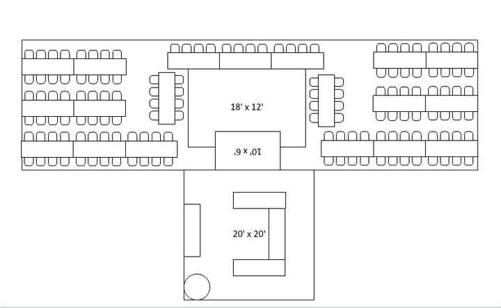TENT RECEPTIONS - Cutting guest list & seating arrangement