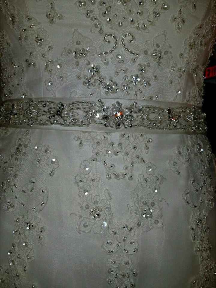 Tried on my dress again today, still having buyers remorse...