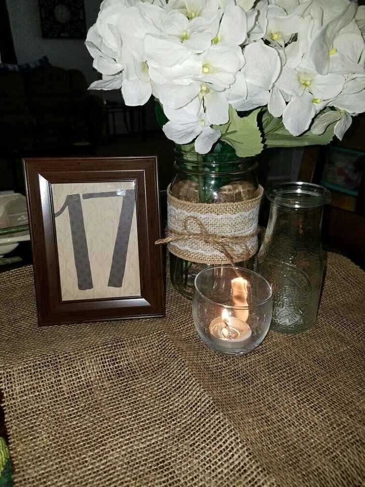 Paging centerpieces - trial run!