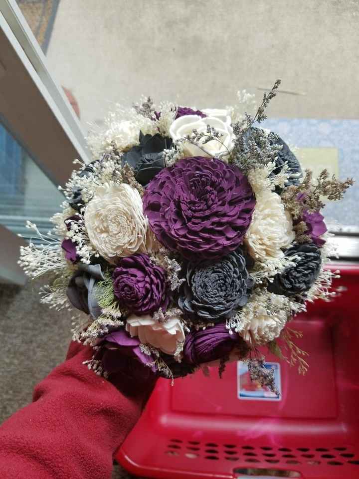 Attempt at sola flower bouquet!