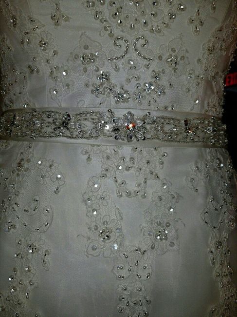 Tried on my dress again today, still having buyers remorse...