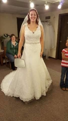 I bought my wedding dress today:)