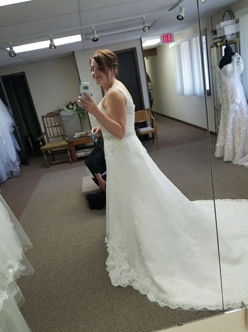 My dress fits! Oh the feels!