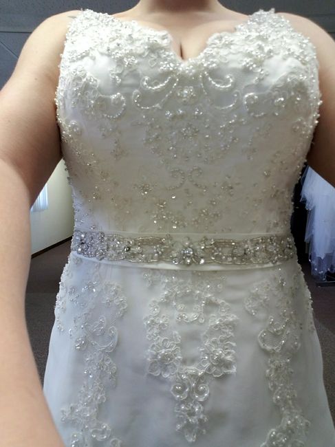 My dress fits! Oh the feels!