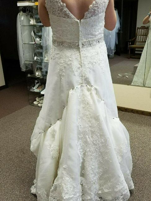 My dress fits! Oh the feels!