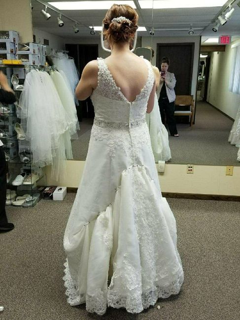 My dress fits! Oh the feels!