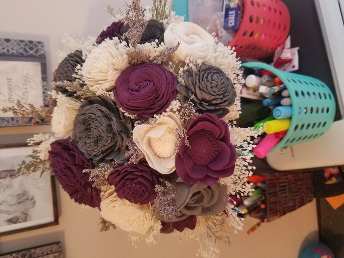 Diy bridesmaid bouquet using fake flowers