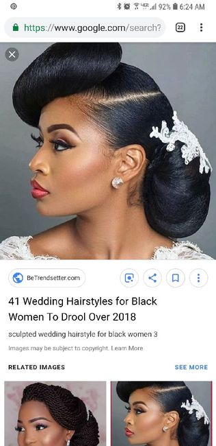 Black wedding hairstyles 2