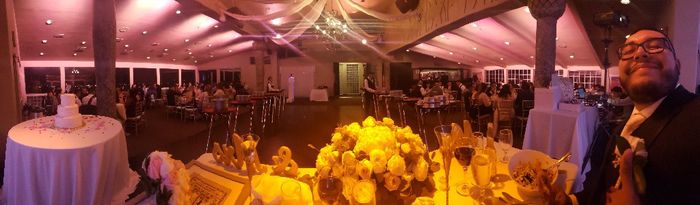 View from the sweetheart table