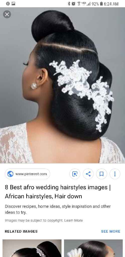 Black wedding hairstyles - 3