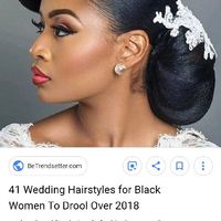 Black wedding hairstyles - 2