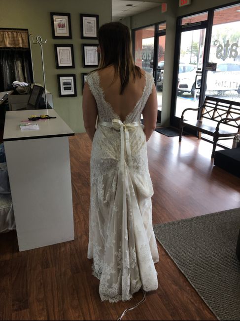 Wedding dress Bustle - 1