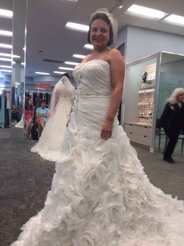 I said "yes" to the dress!