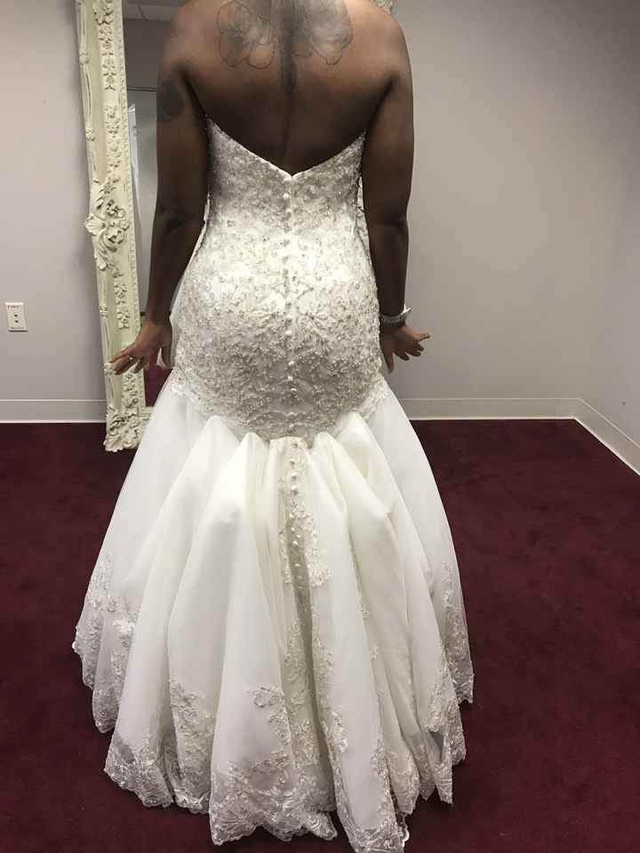 UPDATE!   September brides!!!! Iffy about my Dress. pic attached