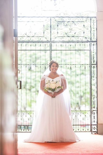 NOT a posed shot...we didn't have a first look