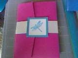 Started on my DIY pocketfold invites... opinions please!!