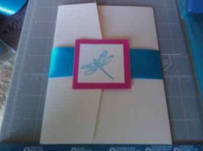 Started on my DIY pocketfold invites... opinions please!!