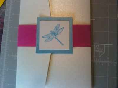 Started on my DIY pocketfold invites... opinions please!!