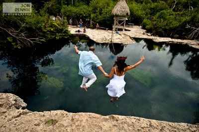 Anyone doing a "Trash the Dress" photo shoot?