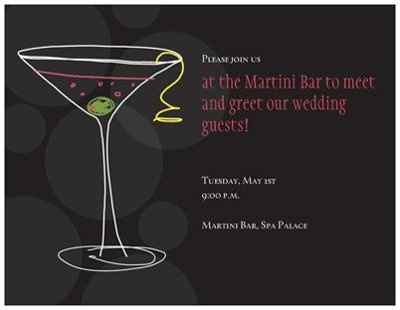 Just ordered my cocktail party invitations for our DW! PIC