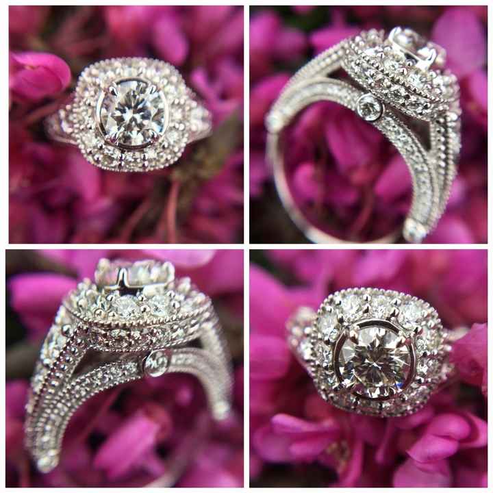 Lets see those beautiful engagement rings