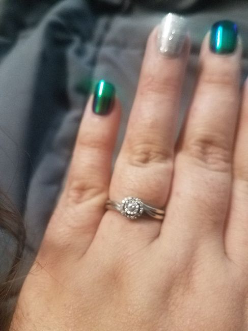 Bypass engagement ring band help 1