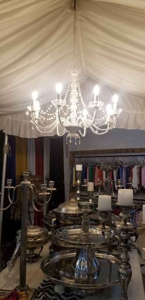 Buying/renting chandelier for reception - 1
