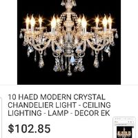 Buying/renting chandelier for reception - 1