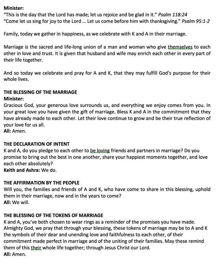 We had a small wedding with no family, now our family wants to have an event we're not happy with