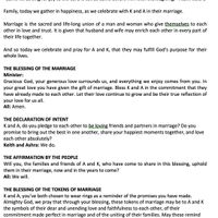 We had a small wedding with no family, now our family wants to have an event we're not happy with