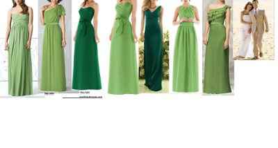 BRIDEMAIDS DRESSES :)