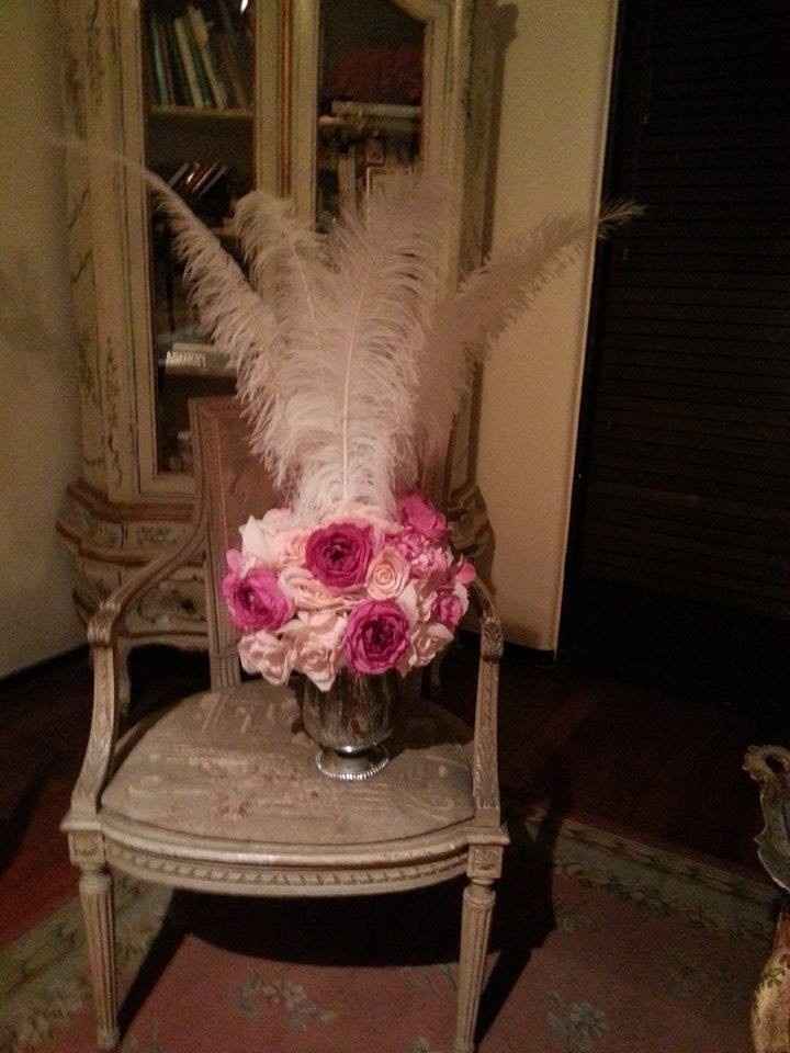 My mock of my DIY centerpiece, what do you think?